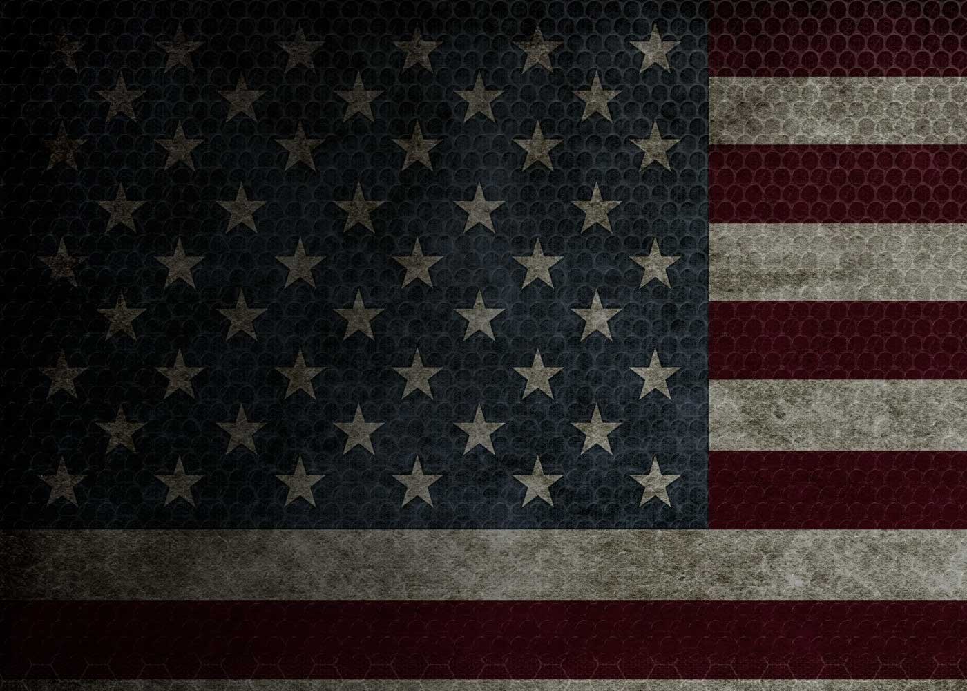 American flag background